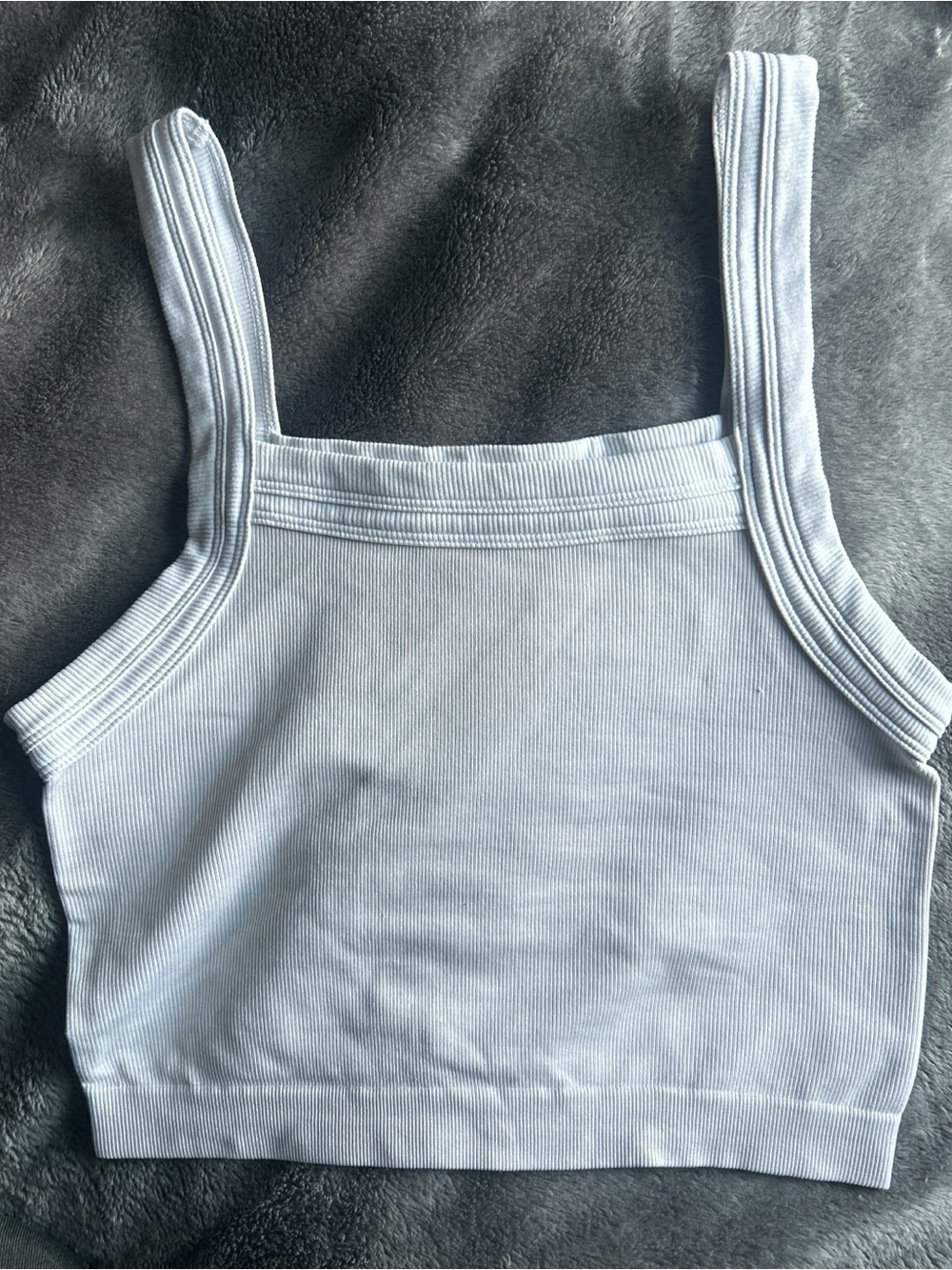 Out from under Ribbed Crop Tank Top